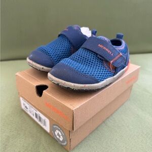 Merrell Kids Sneakers in Blue and Orange